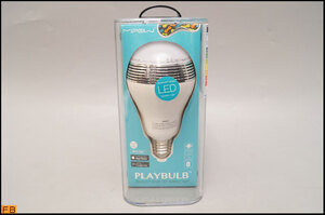 税込◆未開封◆MIPOW スピーカー内臓LED電球 PLAUBULB 口金E26/E27 Warm light BLT100 Bluetooth-BZ-8363