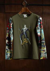 Jean Paul GAULTIER ジャン　ポール　ゴルチェ JPG COMIC SLEEVE JERSEY ジャージ M 中古