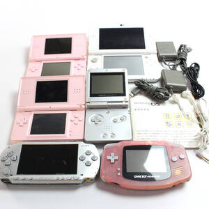 Nintendo DS Lite GAMEBOY ADVANCE SP ニンテンドー3DS LL PSP ゲームボーイ 本体 6台 など まとめて 任天堂 SONY 動作品 ジャンク