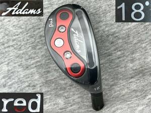 ツアー支給品 ADAMS アダムス RED HYBRID 18° TOUR ISSUE 