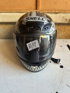 (E17)SNELL フルフェイスヘルメット Lサイズ 現状中古品