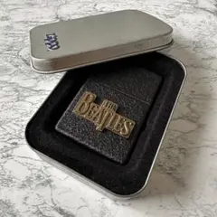 ZIPPO ビートルズ BEATLES ブラック メタル貼り