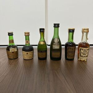 未開封古酒6本セット!! REMY MARTIN レミーマルタン HENNESSY ヘネシー NAPOLEON ナポレオン VSOP COURVOISIER COGNAC コニャック BARS