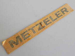 旧車 METZELER ステッカー 昭和 レトロ オートアクセサリー