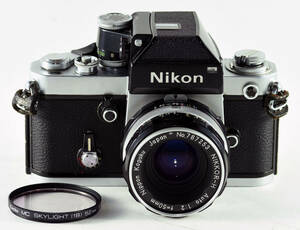 Nikon F2 フォトミック DP-1 NIKKOR-H Auto 50mm f2 最高級一眼レフカメラ マニュアルフォーカス　