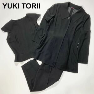 YUKI TORII ユキトリイ フォーマル セットアップ スリーピース パンツ セレモニー スーツ ジャケット ベスト 春夏 礼服 F B42429-139