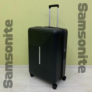 Y■ Samsonite APINEX サムソナイト アピネックス スーツケース ブラック 黒 4輪 ブレーキ機能付き ダイヤルロック キャリーバッグ 旅行