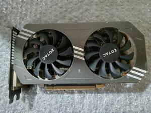 【中古パーツ】ZOTAC NVIDIA GeForce GTX 970 グラフィックボード/ビデオカード PCI-E DP/HDMI/DVI■K426-2