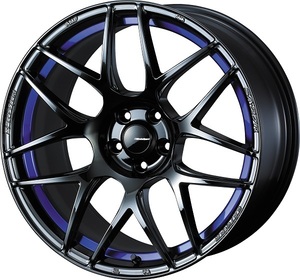 WedsSport ホイール SA27R BLCII 18インチ×8.0J ＋42 5H114.3 入数：1台分(4本) 74234