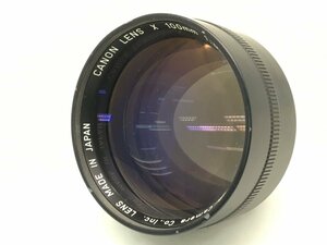 CANON LENS X 100mm 1:0.7 一眼レフカメラ用レンズ ジャンク 中古【UW090663】