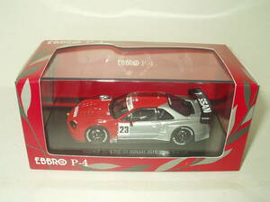 EBBRO P-4 NISSAN SKYLINE GT-R (R34) JGTC 2003 TEST CAR / エブロ P-4 2003 JGTC ニッサン スカイライン GT-R (R34) テストカー ( 1:43 )