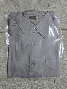 アットラスト ワークシャツ 15 長袖シャツ 未使用 ATLAST ブッチャープロダクツ BUTCHER PRODUCTS TIMEWORN CLOTHING GRY