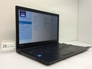 ジャンク/ TOSHIBA dynabook B45/B PB45BNAD4R5AD11 Intel Celeron 3855U メモリ4.1GB HDD500.1GB 【G17258】