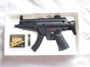 ミニ電動ガン　ＭＰ５Ａ５　MINI　　（株）東京マルイ　　日本製　　付属品、説明書付き　　元箱入り　　無保証品