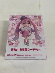 【1円～】【未開封】ねんどろいどどーる 桜ミク お花見コーデVer.