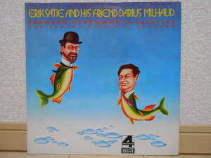 英DECCA PFS-4286 オリジナル盤 サティ ミヨー SATIE AND HIS FRIEND MILHAUD 優秀録音盤