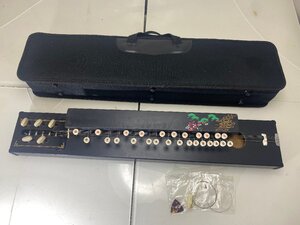 ▽OG▽ 大正琴 現状品　ケース付き　楽器　和楽器　琴　中古　A2211-109