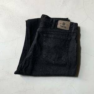 00s メキシコ製 Wrangler ラングラー 97601CB ブラック デニムパンツ 黒 40×30 検 ヴィンテージ 古着 バギーパンツ ストレート 検 90s Y2K