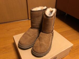 UGG Australia アグ オーストラリア CLASSIC SHORT ムートン ブーツ クラシック ショート チェスナット US7