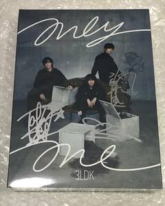 新品未開封☆3LDK (植原卓也・平間壮一・水田航生）直筆サイン入りCD Only One　アミューズ　入手困難　希少　ミュージカル俳優　黒執事