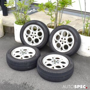 アルファロメオ　156　純正 ホイール　4本セット　16インチ　205/55R16　 5穴　ピレリ　147　Alfa Romeo