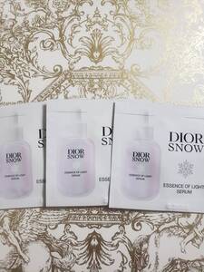 新品★Dior ディオール スノー エッセンス オブ ライト セラム＜薬用美容液＞★サンプル3個