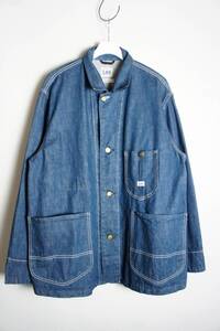 美品24SS saby サバイ × LEE リー LOCO JACKET デニム カバーオール ジャケット 91-J ブルゾン LB0517 紺 サイズM 本物 1123O