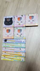 夏目友人帳　小皿　お箸　箸置き　5セット フルセット　非売品　にゃんこ先生 昔のクレーンゲーム品