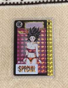 ドラゴンボールカードダス スペシャルカード カリフラ 未使用美品硬化ケース保管海外製