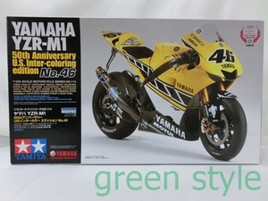 ＃ TAMIYA　1/12オートバイシリーズNO.114　ヤマハ　YAMAHA YZR-M1　50th アニバーサリー　USインターカラーエディションNO.46　未組立品