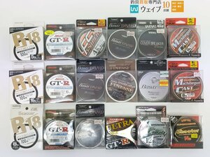 クレハ シーガーR18 フロロリミテッド、サンヨー アプロード GT-R、サンライン FCスナイパー 他 計18点セット 未使用品