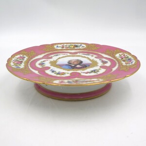 1円〜 Sevres セーブル Marie Leczinska 婦人 コンポート 18世紀 アンティーク y236-3409158【Y商品】