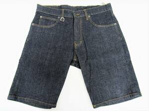 美品 FOURTHIRTY フォーサーティー ３０インチ 半ズボン デニム パンツ ジーンズ FLATLAND CLASSIC クラシック PIRATES DENIM Denim Shorts