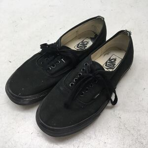 送料無料★VANS バンズ★スニーカー　スリッポン★メンズ　US8 約26㎝★ブラック#40903s339