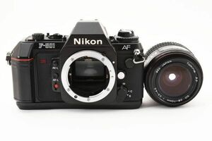 3657 【ジャンク】 Nikon F-501 Camera/ Tokina AF SD 28-70mm F3.5-4.5 ニコン AFフィルムカメラ AFズームレンズ 0613