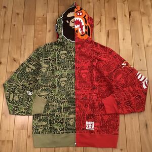 ★新品★ 2XL XXV CITIES CAMO ape head タイガー パーカー tiger full zip hoodie a bathing ape bape 25th エイプ ベイプ 迷彩 XXL 307