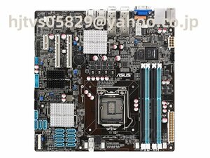 Asus P9D-MH/SAS/10G-DUAL ザーボード Intel C224 Socket 1150 UATX メモリ最大32G対応 保証あり　