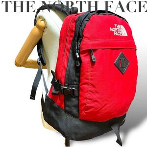 THE NORTH FACE ノースフェイス　リュックサック　赤　ナイロン