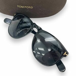 TOM FORD トムフォード サングラス 眼鏡 黒縁 アイウェア ファッション ブランド Flynn ケース付き TF9291 ウェリントン ブラック