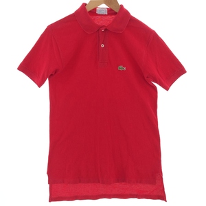 古着 ラコステ LACOSTE IZOD 半袖 ポロシャツ USA製 メンズS /eaa381255 【SS2409_30%】