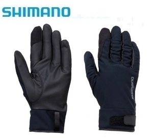 最後1 シマノ 防水グローブ GL-085U ブラック XL 新品 SHIMANO 防水 防寒 手袋 グローブ 