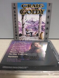 ☆CRAIG GOLDY☆INSUFFICIENT THERAPY【国内盤】クレイグ・ゴールディ ジェフリア・ディオ CD