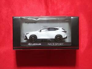 京商 1/43 レクサス NX350h F SPORT ホワイトノーヴァガラスフレーク 新品