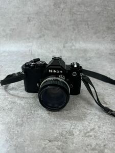 Nikon FM ブラック　フィルム 一眼レフカメラ ボディ NIKKOR 50mm 1:1.8 レンズ 