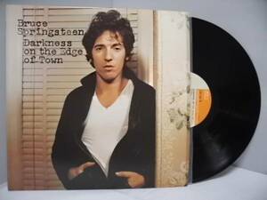 ★Bruce Springsteen　【闇夜に吠える街】1978年良好美盤