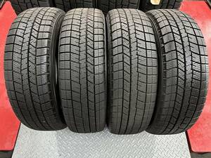 北海道発　2021年35週　DUNLOP　ウインターマックス　WM03　155/65R14　9分山　4本