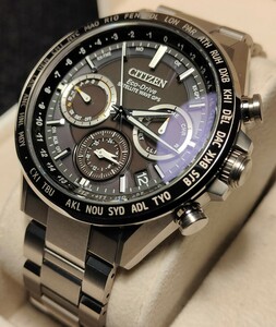 送料無料 2022年購入 美品 定価242000円 CITIZEN ATTESA ECO DRIVE ACT LINE シチズン アテッサ エコ・ドライブ the ザ 腕時計 EXCEED