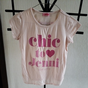 中古☆JENNI☆Tシャツ/ピンク☆140cm