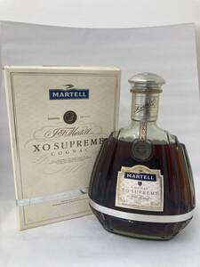 【未開栓】1円スタート　MARTELL　マーテル　XO　スプリーム　コニャック　700ml　40％