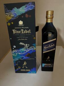 ジョニーウォーカー ブルーラベル ラビット 干支ボトル 箱付 JOHNNIE WALKER Blue Label 数量限定